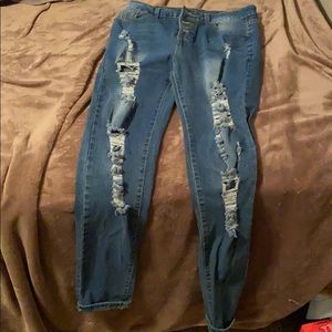 Ripped jeans